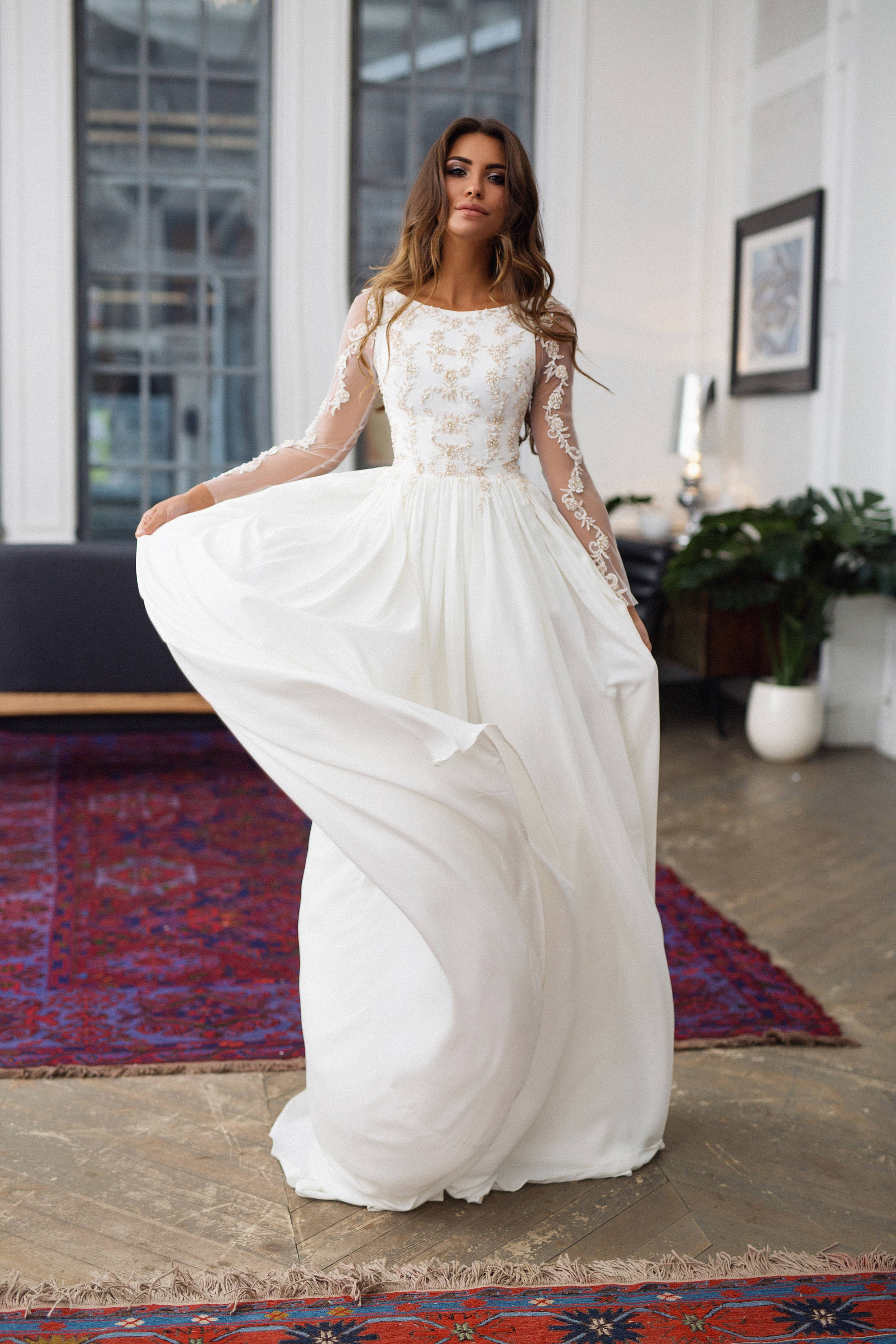 Modest Style Wedding Dresses | Long Sleeves Wedding Dress