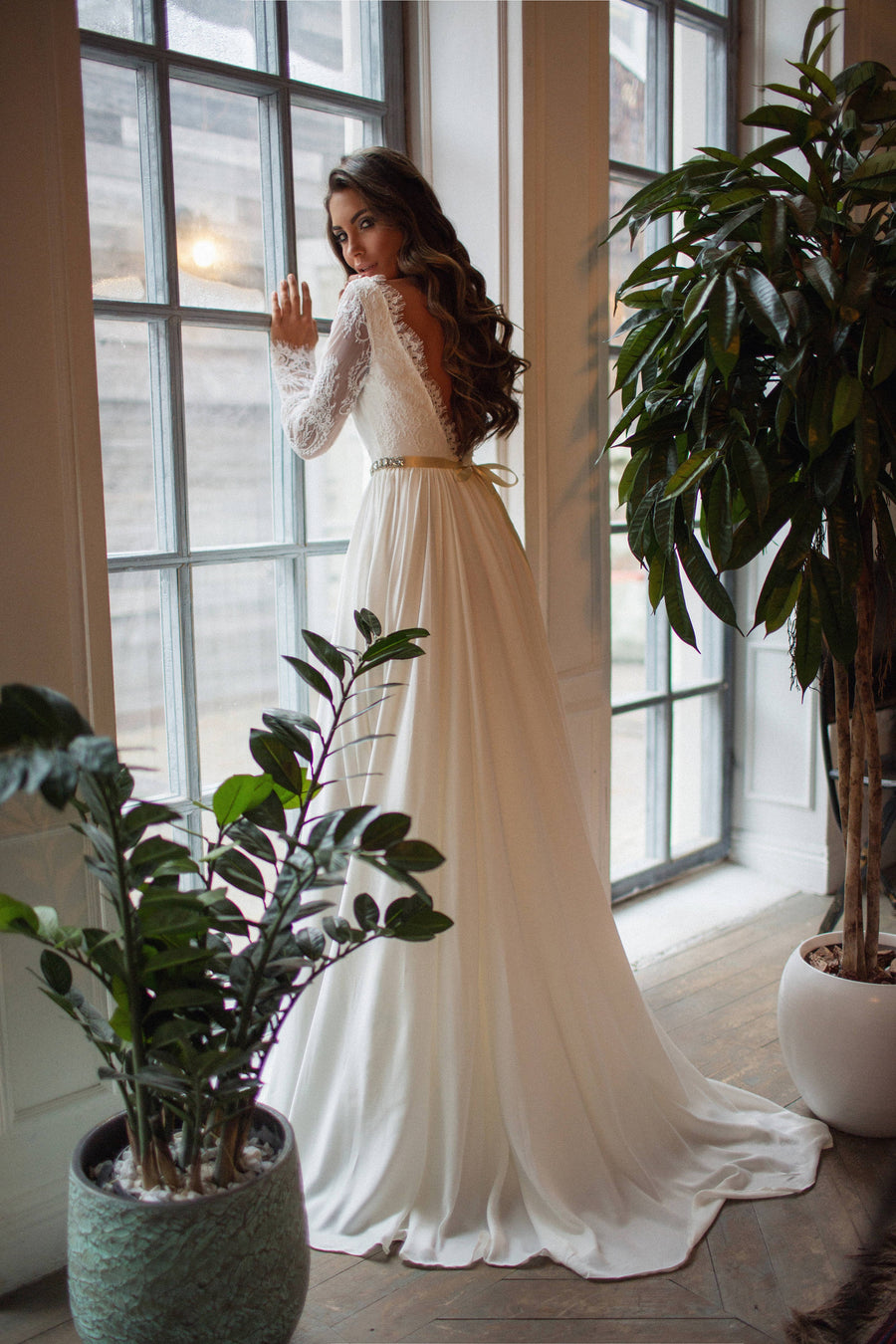 best chiffon wedding dresses Chiffon Wedding Dresses | Enchanting by Mon Cheri