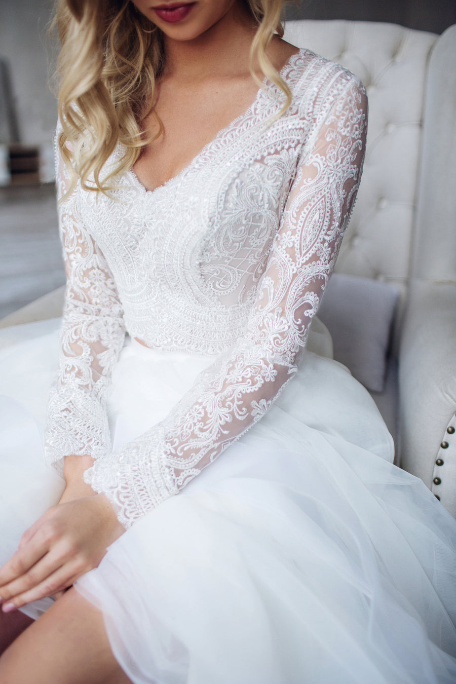 Bridal Tulle Top 