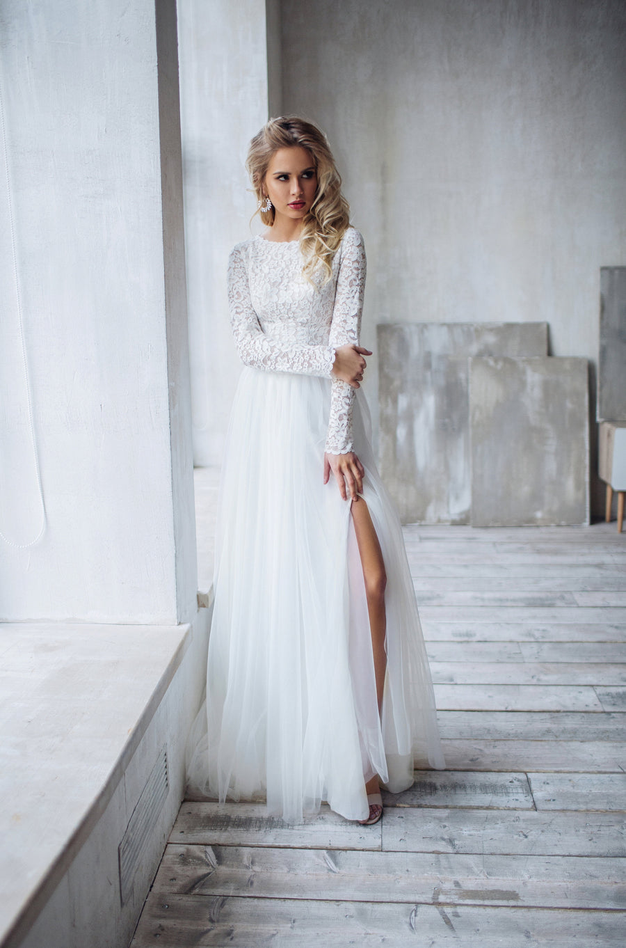 Bridal Lace Crop Top | Crop Top Wedding Dress | Milabridal Bridal Lace Crop Top | Crop Top Wedding Dress | Milabridal